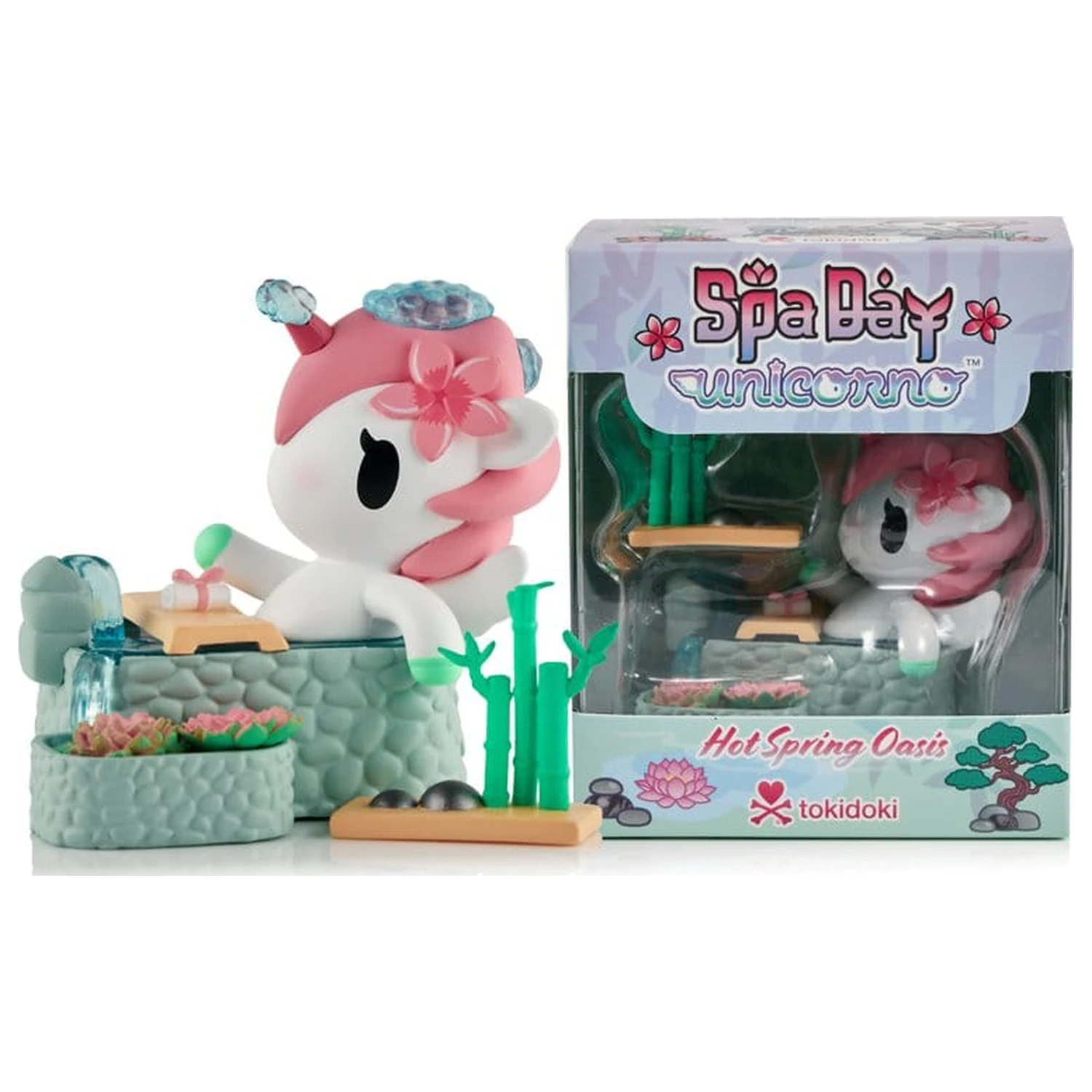 Unicorno Figurka w Pudełku Okienkowym Spa Day Hot Springs Oasis 7 cm zdjęcie produktu