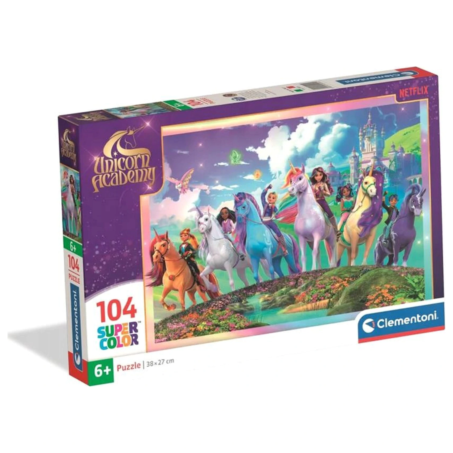 Unicorn Academy Mystic 104-elementowe puzzle zdjęcie produktu