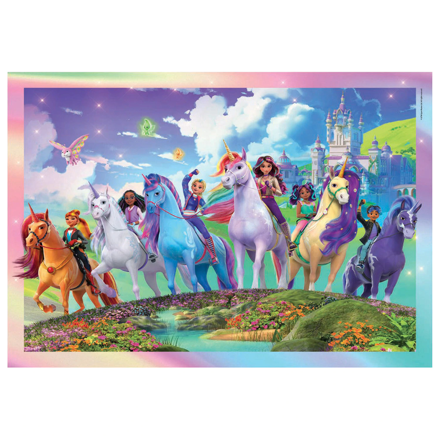 Unicorn Academy Mystic 104-elementowe puzzle zdjęcie produktu