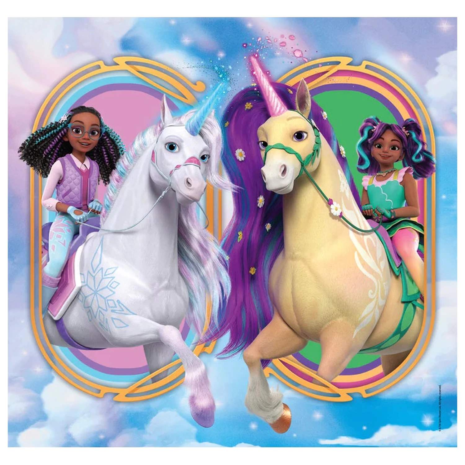 Unicorn Academy Riders 3x48-częściowe puzzle zdjęcie produktu