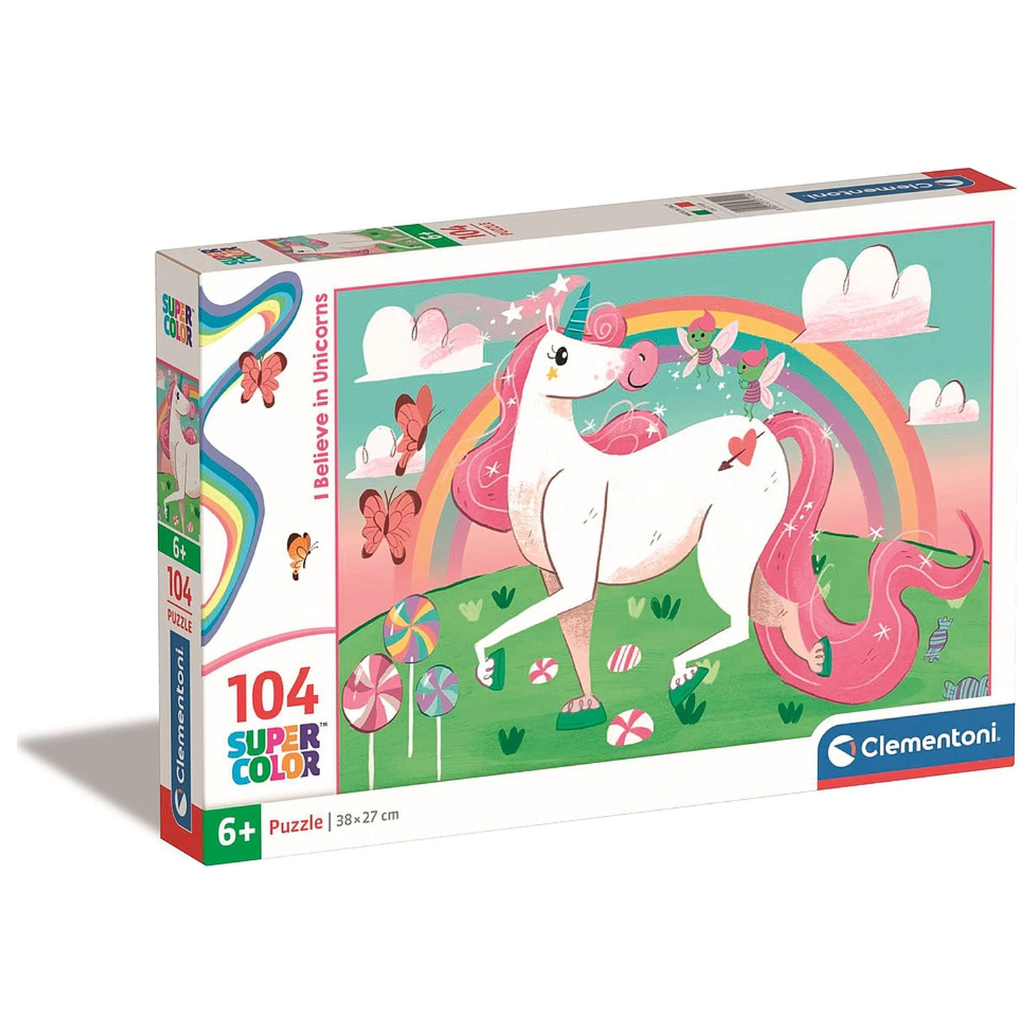 Unicorn Believe 104-elementowe puzzle Clementoni zdjęcie produktu