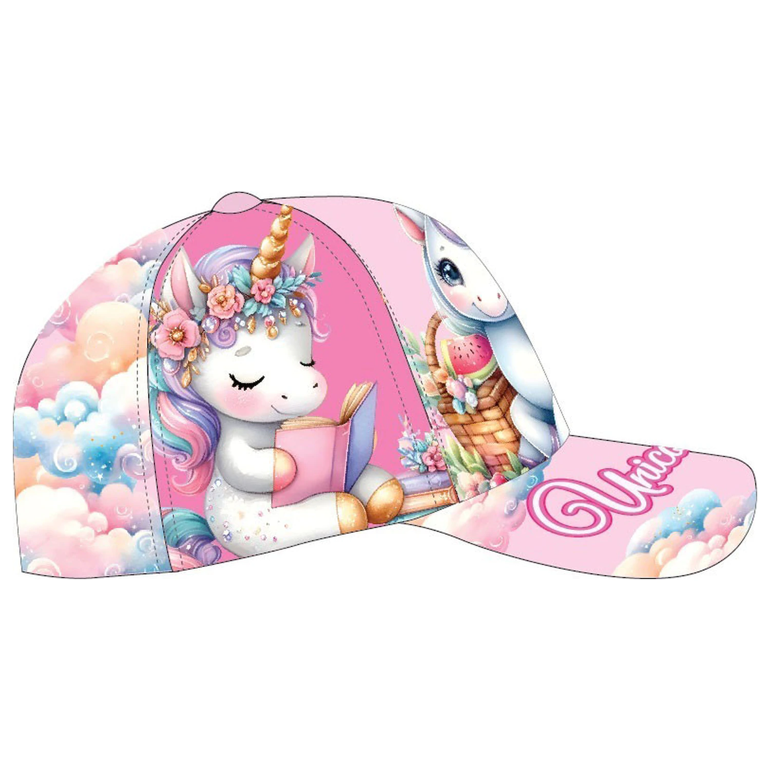 Unicorn Clouds czapka baseballowa dziecięca 53 cm zdjęcie produktu