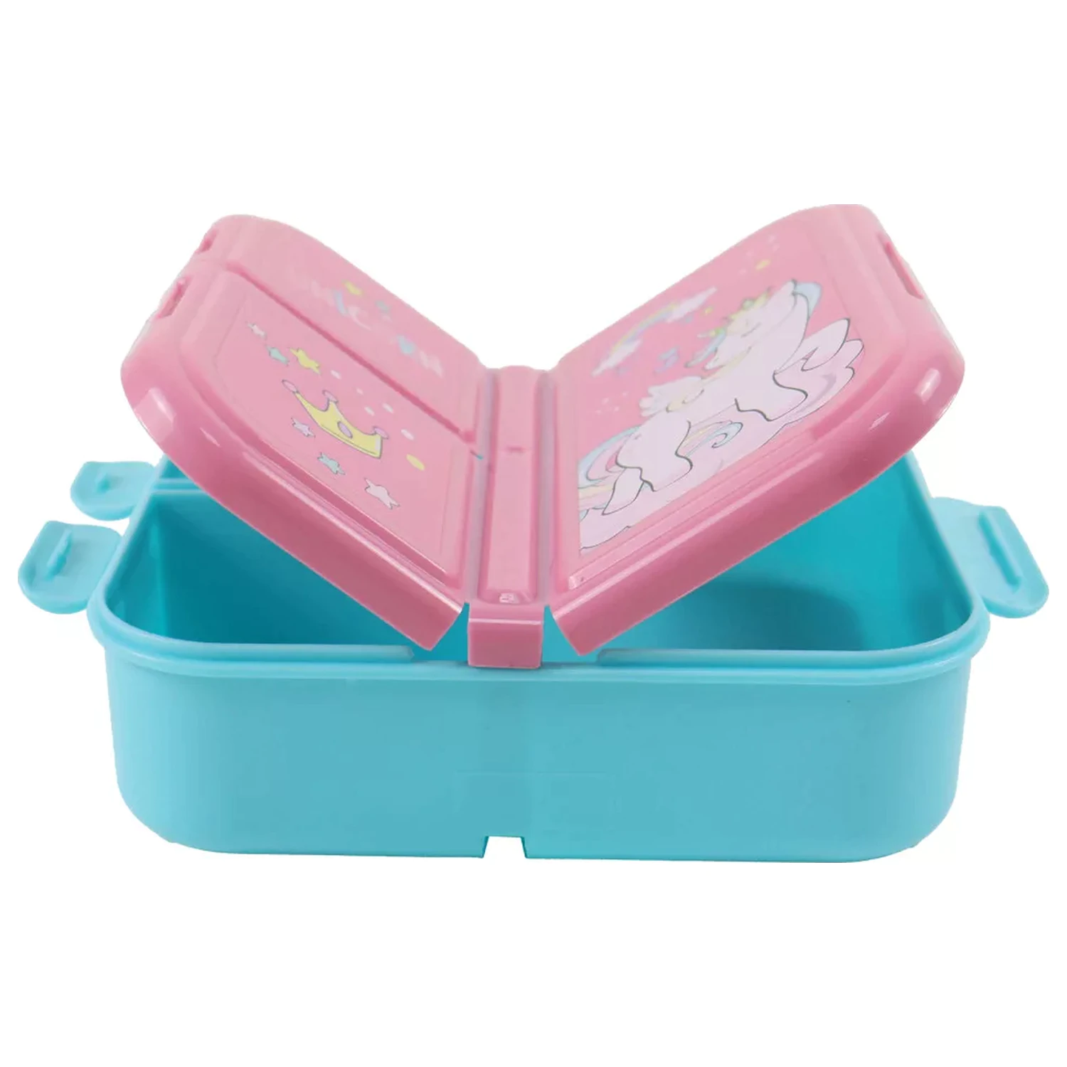 Unicorn Crown wielokomorowy lunch box, pojemnik na kanapki zdjęcie produktu