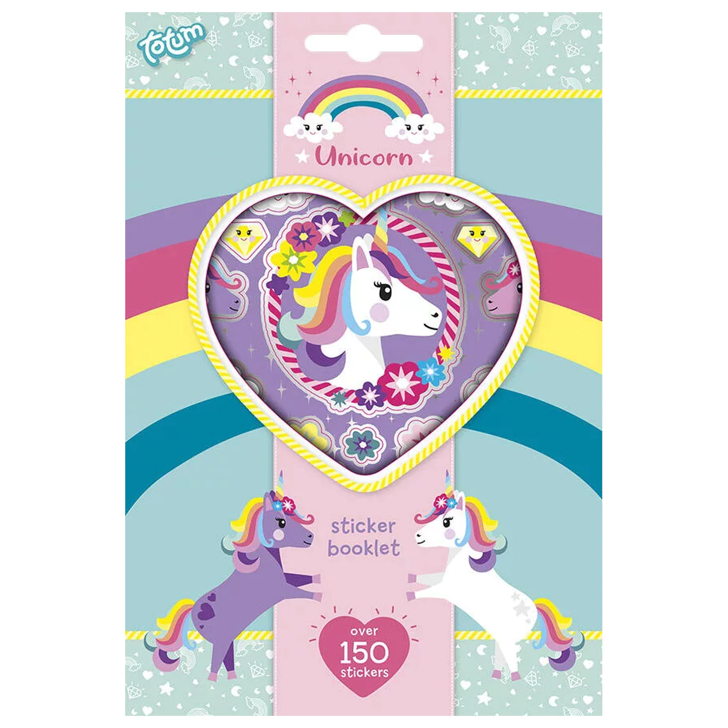 Unicorn Flower Zestaw naklejek 4 arkusze zdjęcie produktu