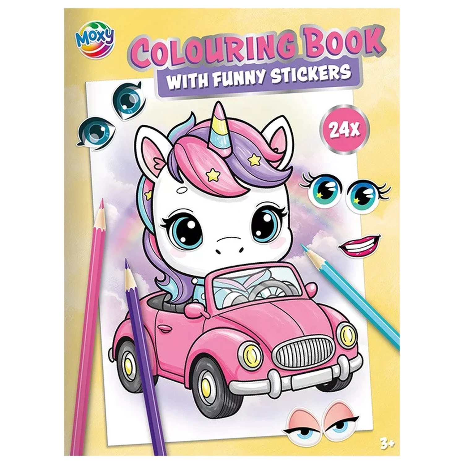 Unicorn Friends Kolorowanka z Naklejkami zdjęcie produktu