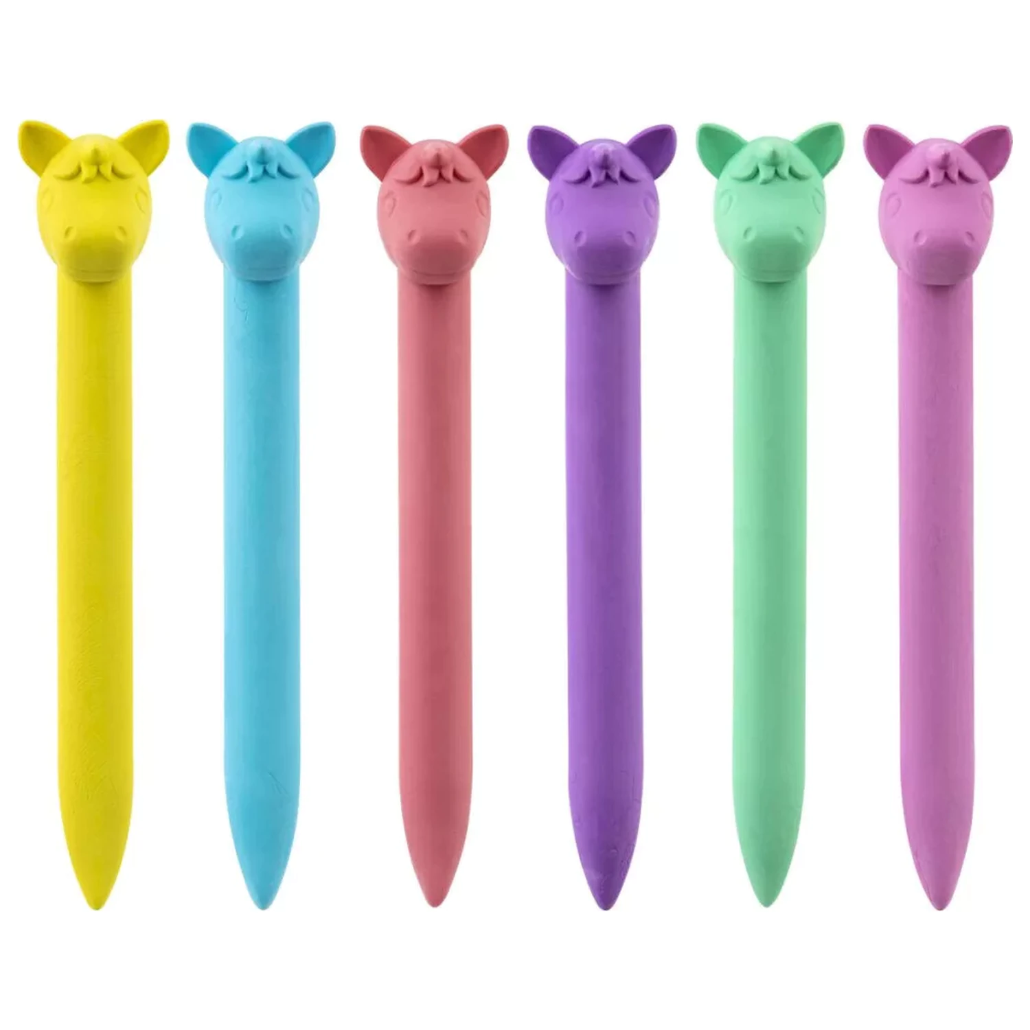 Unicorn Happy Shape Kredki, 6 sztuk zdjęcie produktu