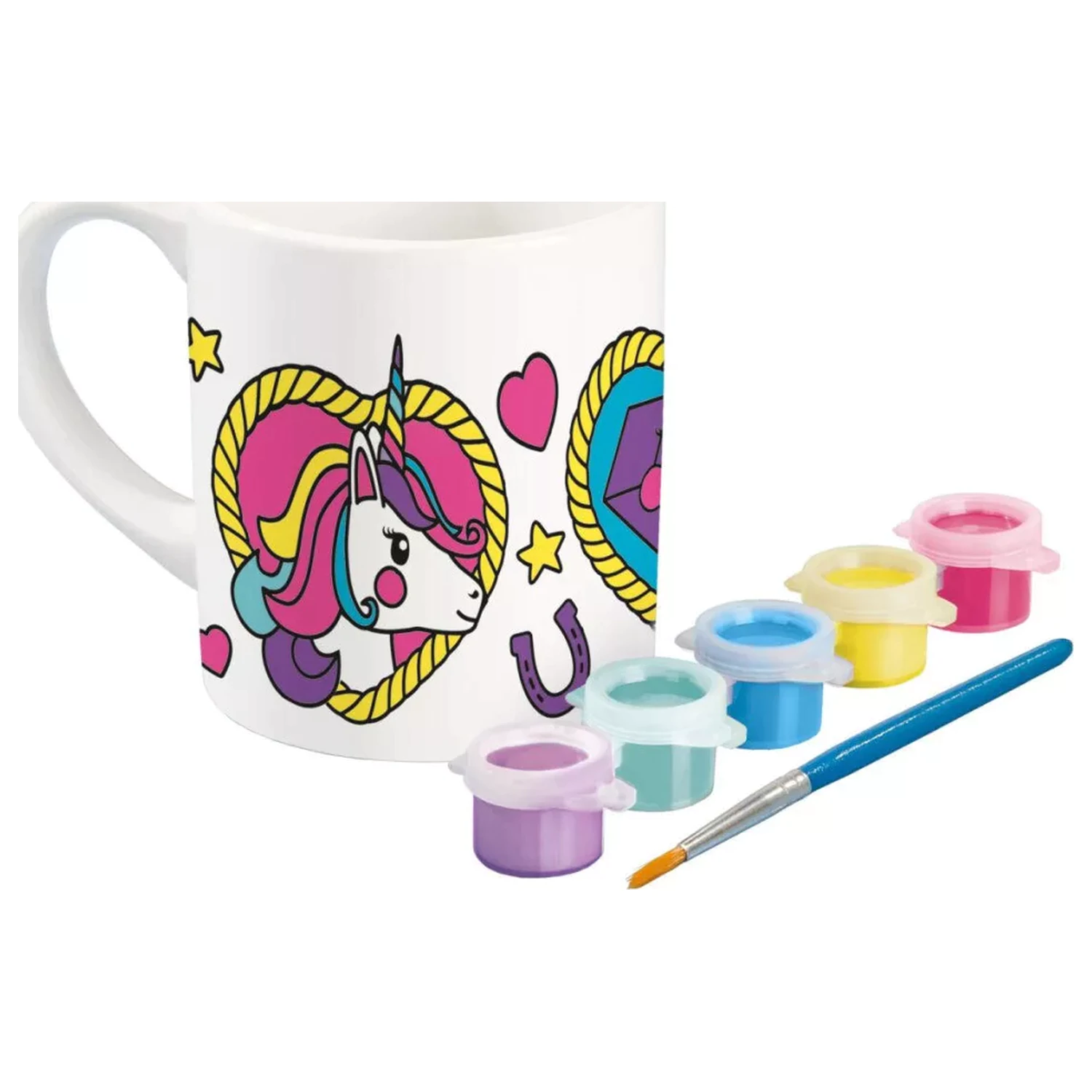 Unicorn Heart kubek z porcelany do malowania 235 ml zdjęcie produktu