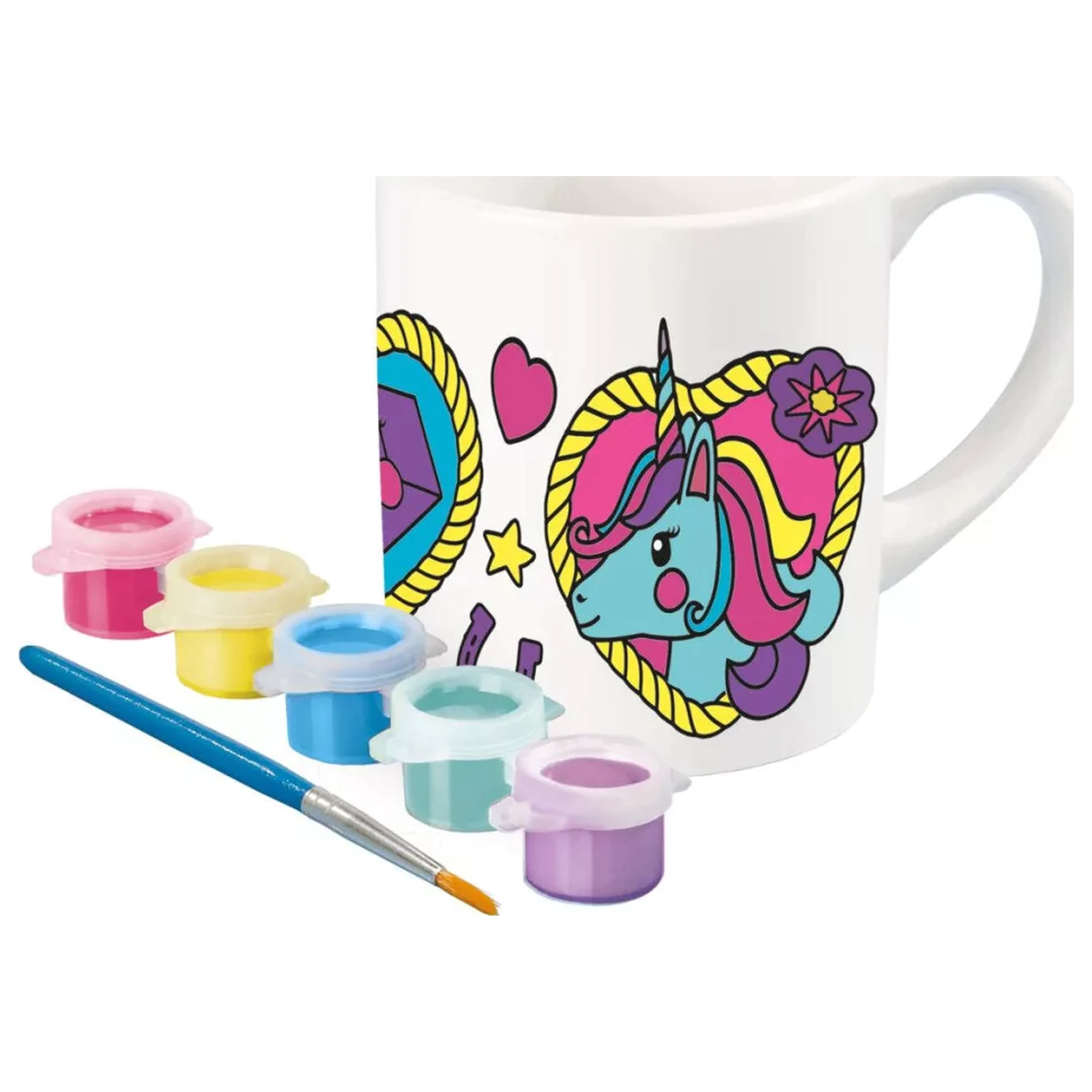 Unicorn Heart kubek z porcelany do malowania 235 ml zdjęcie produktu