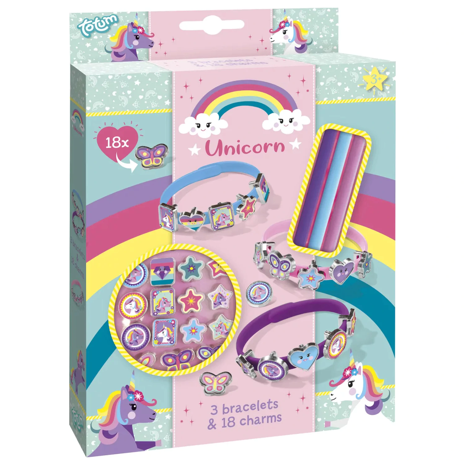 Zestaw do Robienia Bransoletek Unicorn Rainbow zdjęcie produktu