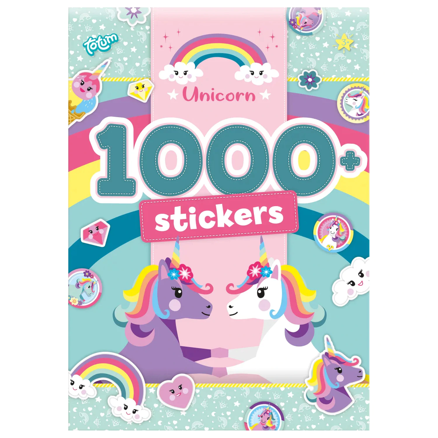 Unicorn Rainbow Zestaw Naklejek 1000 szt. zdjęcie produktu