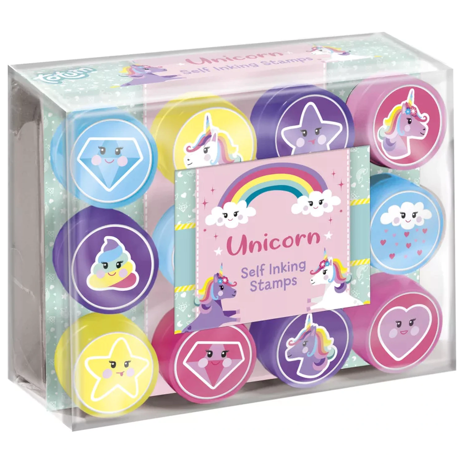 Unicorn Smile Stamp Set 12 szt. zdjęcie produktu