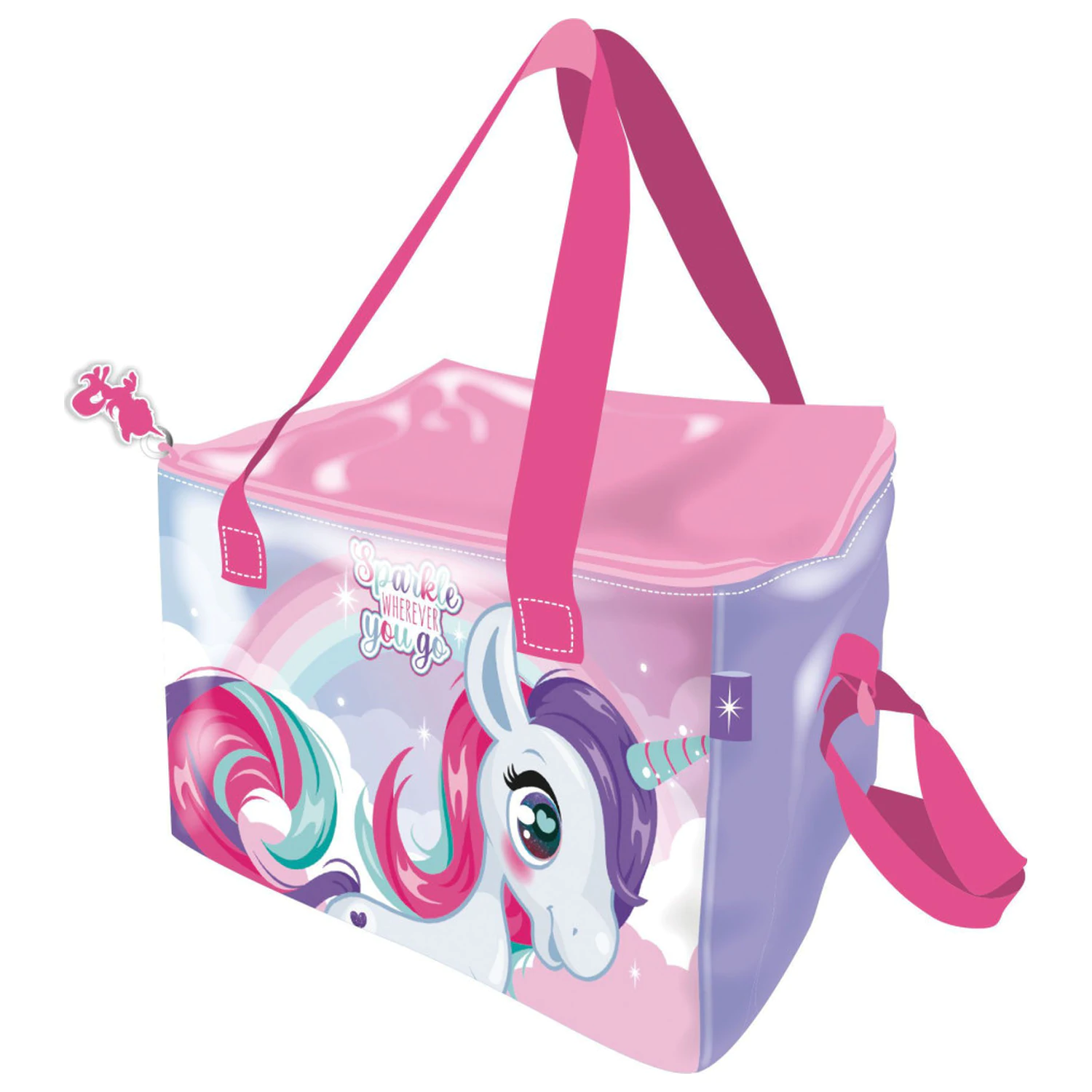 Unicorn Sparkle Termiczna Torba na Lunch, Torba Chłodnicza 22.5 cm zdjęcie produktu