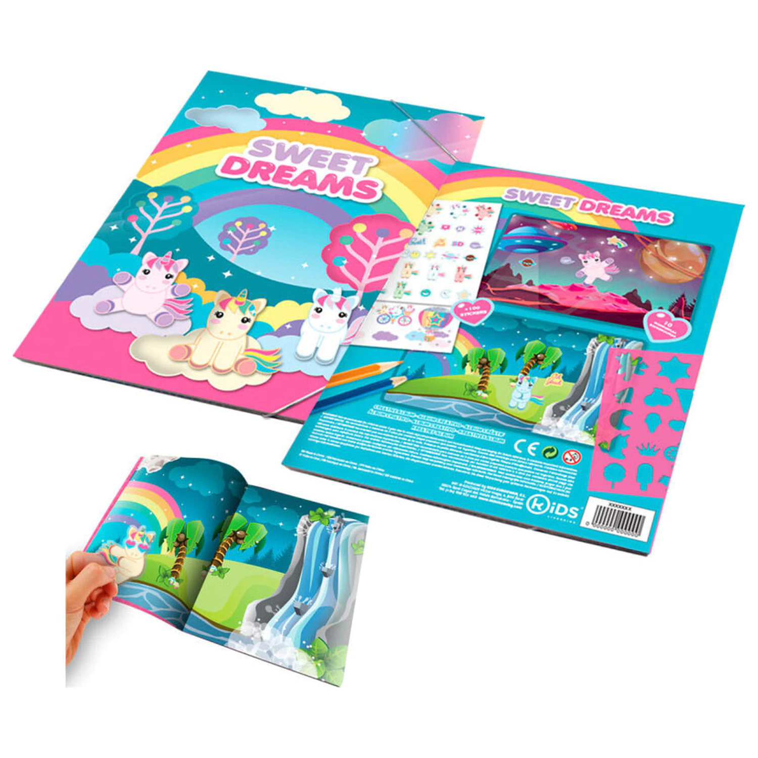 Unicorn Sweet Dreams Album na naklejki z 1000 naklejkami zdjęcie produktu