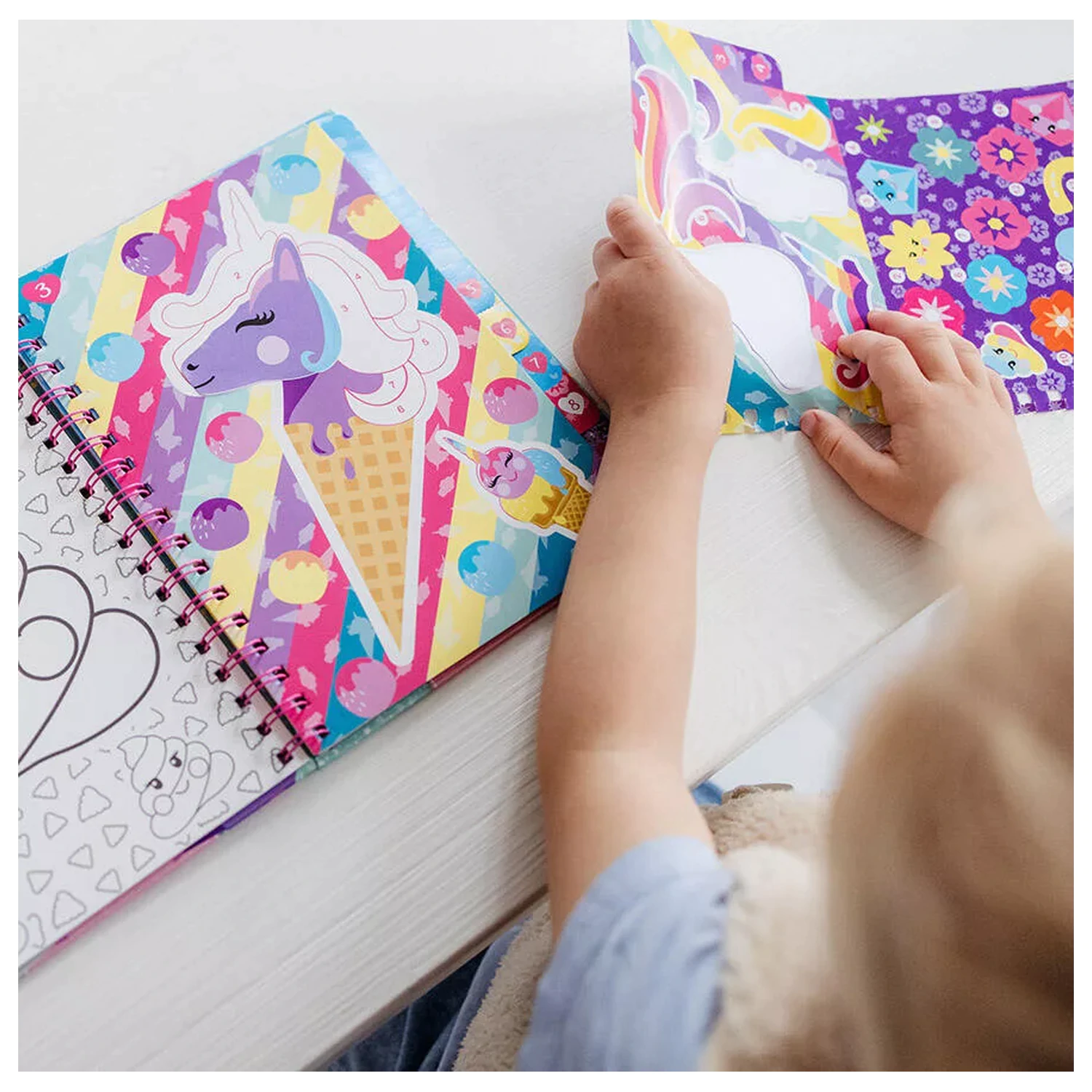 Unicorn Totem Sticker Creative Set zdjęcie produktu