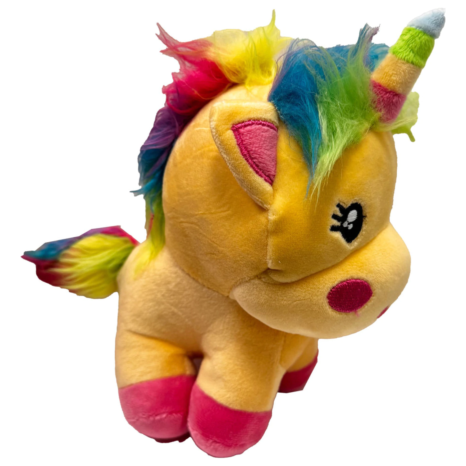 Unicorn Żółta Pluszowa Figurka 16 cm zdjęcie produktu