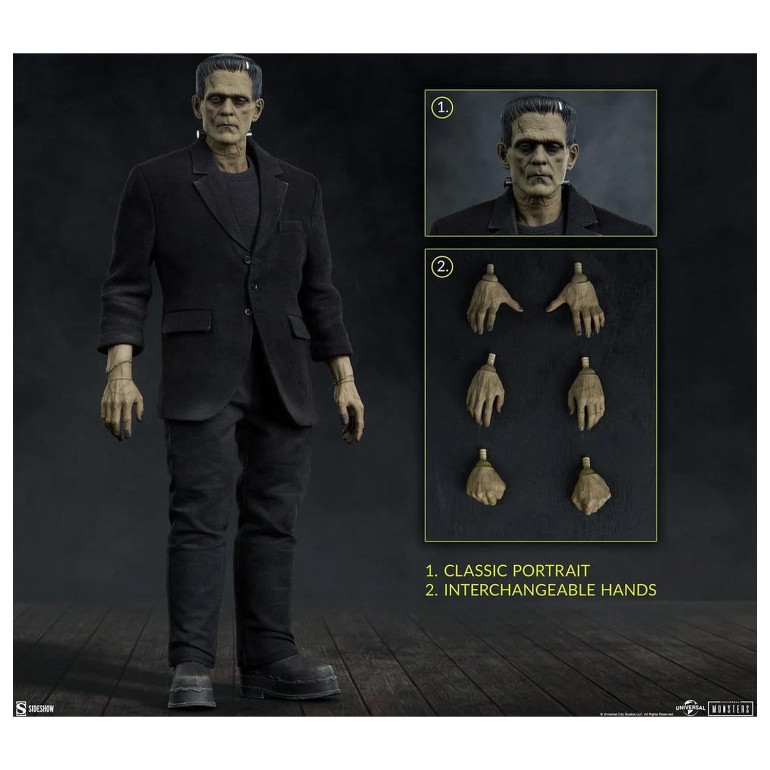 Figurka akcji Universal Monsters 1/6 Frankenstein (Collector Edition) 33 cm zdjęcie produktu