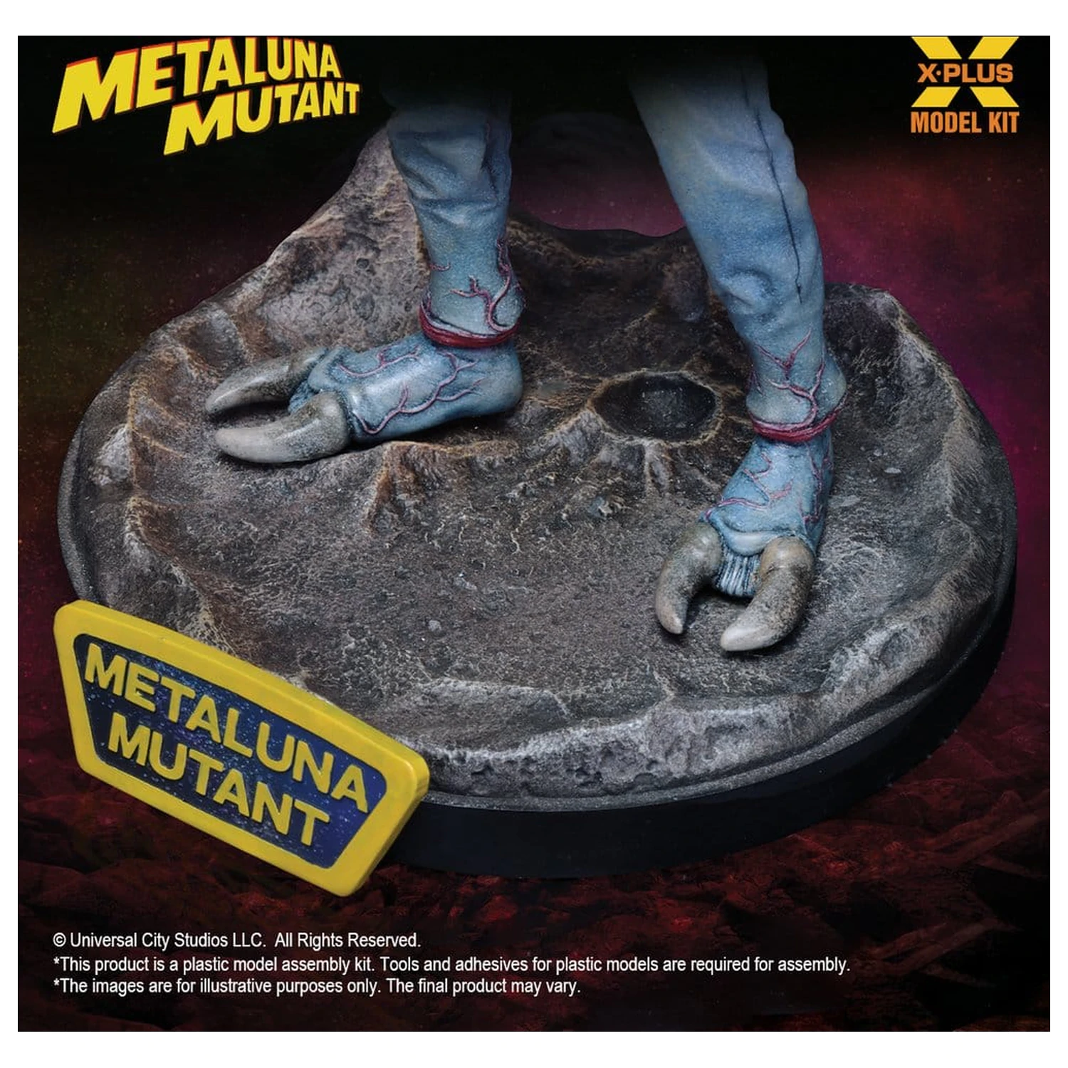 Universal Monsters Plastikowy Model Kit 1/8 Metaluna Mutant 26cm zdjęcie produktu