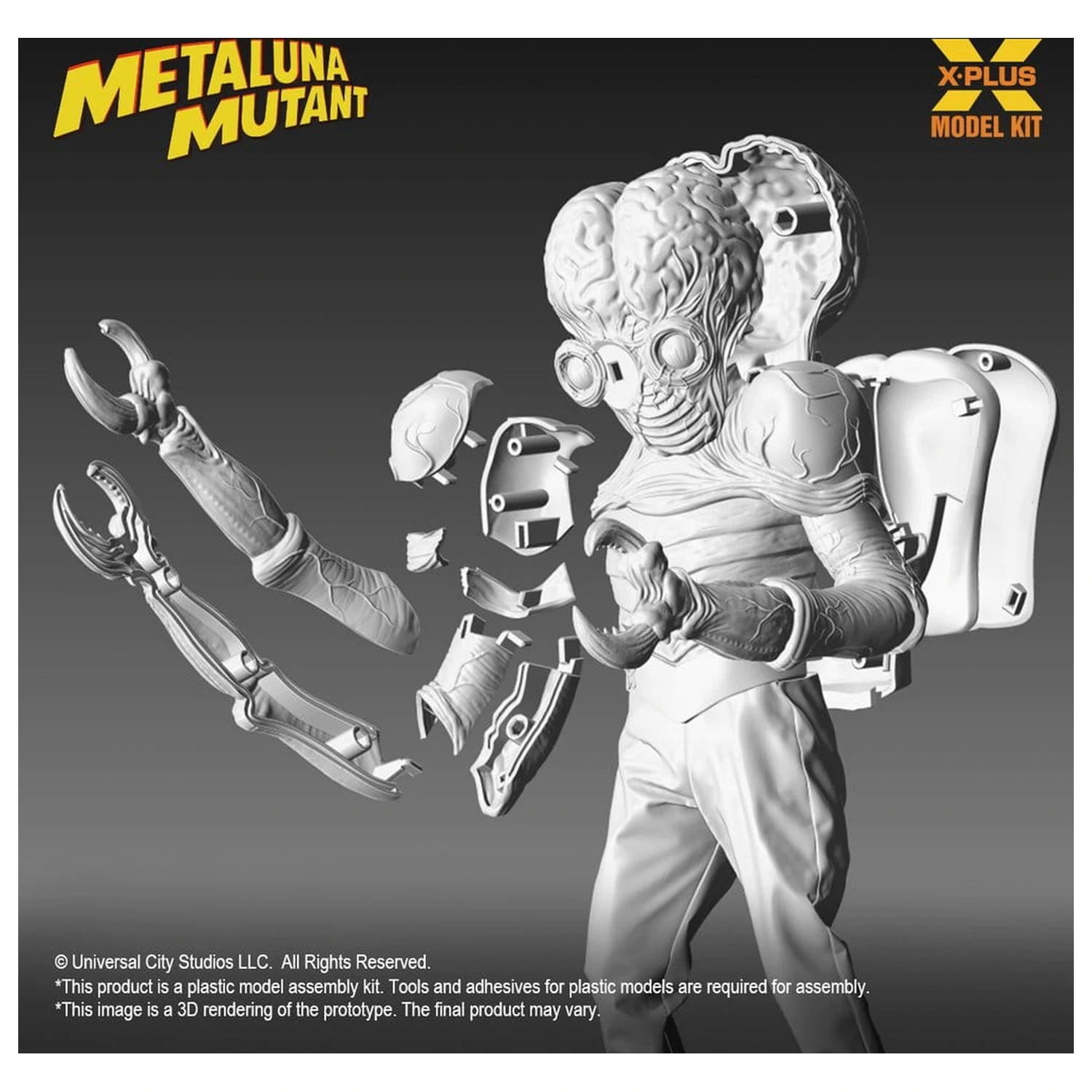 Universal Monsters Plastikowy Model Kit 1/8 Metaluna Mutant 26cm zdjęcie produktu