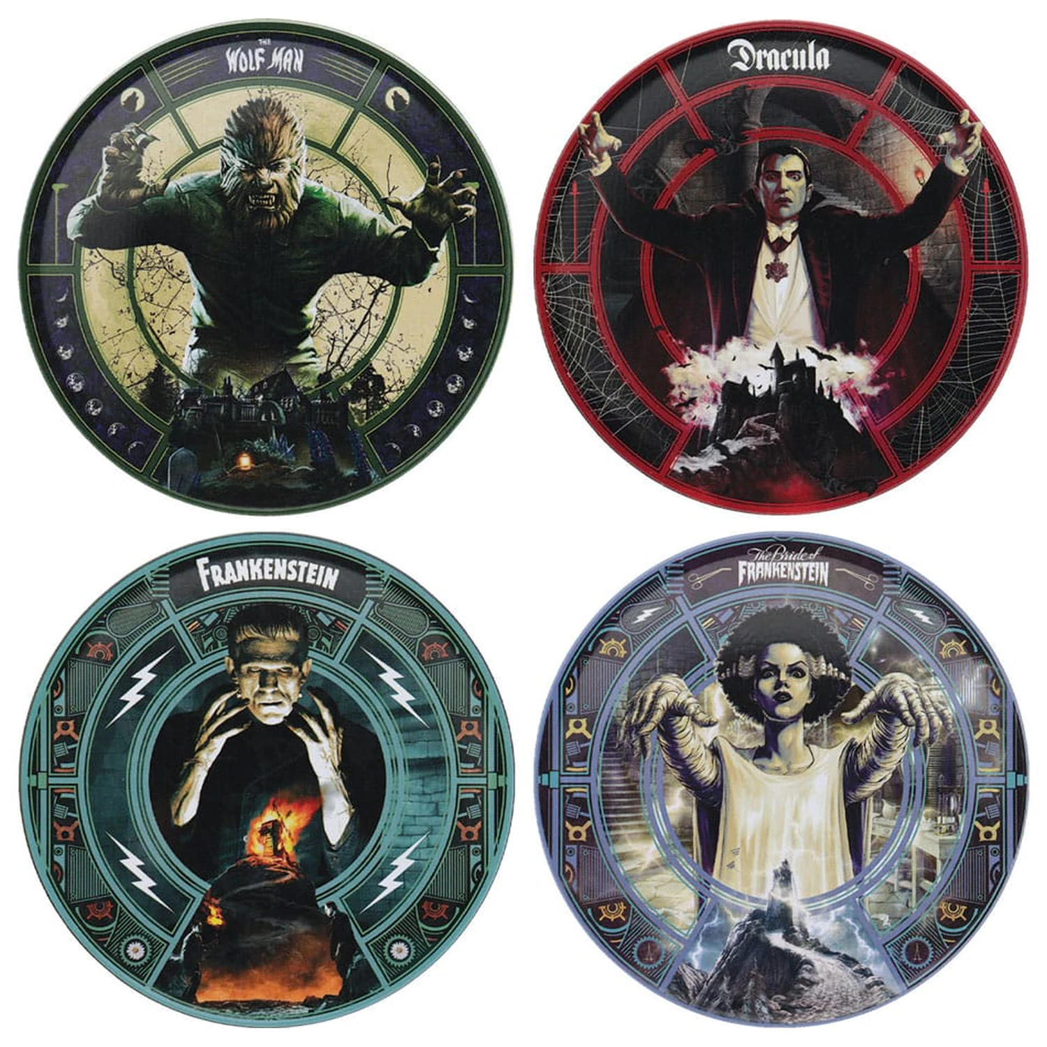 Universal Monsters Podkładki pod kubki 4-pak zdjęcie produktu