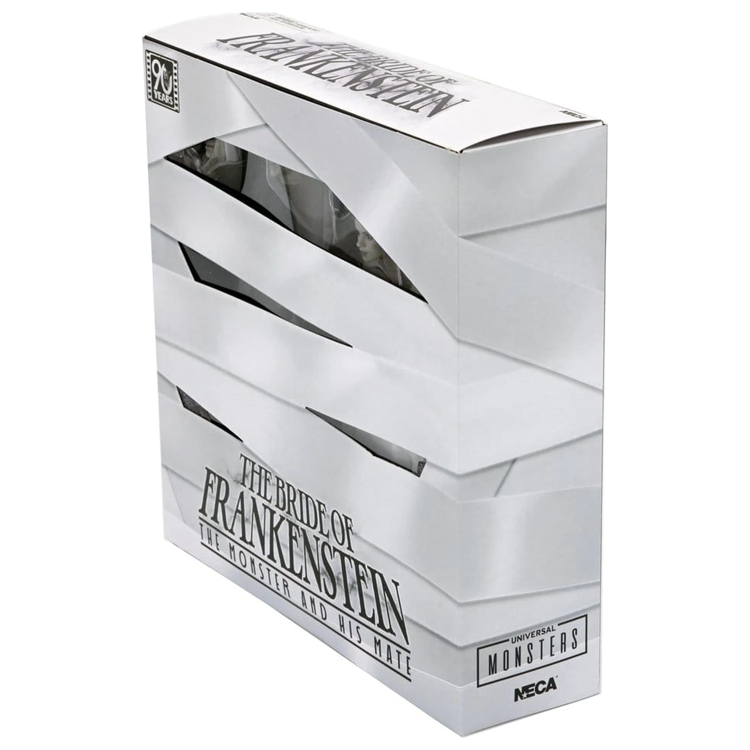 Universal Monsters 2-pak figurek Bride of Frankenstein 90th Anniversary The Monster & His Mate (B&W) 18 cm zdjęcie produktu