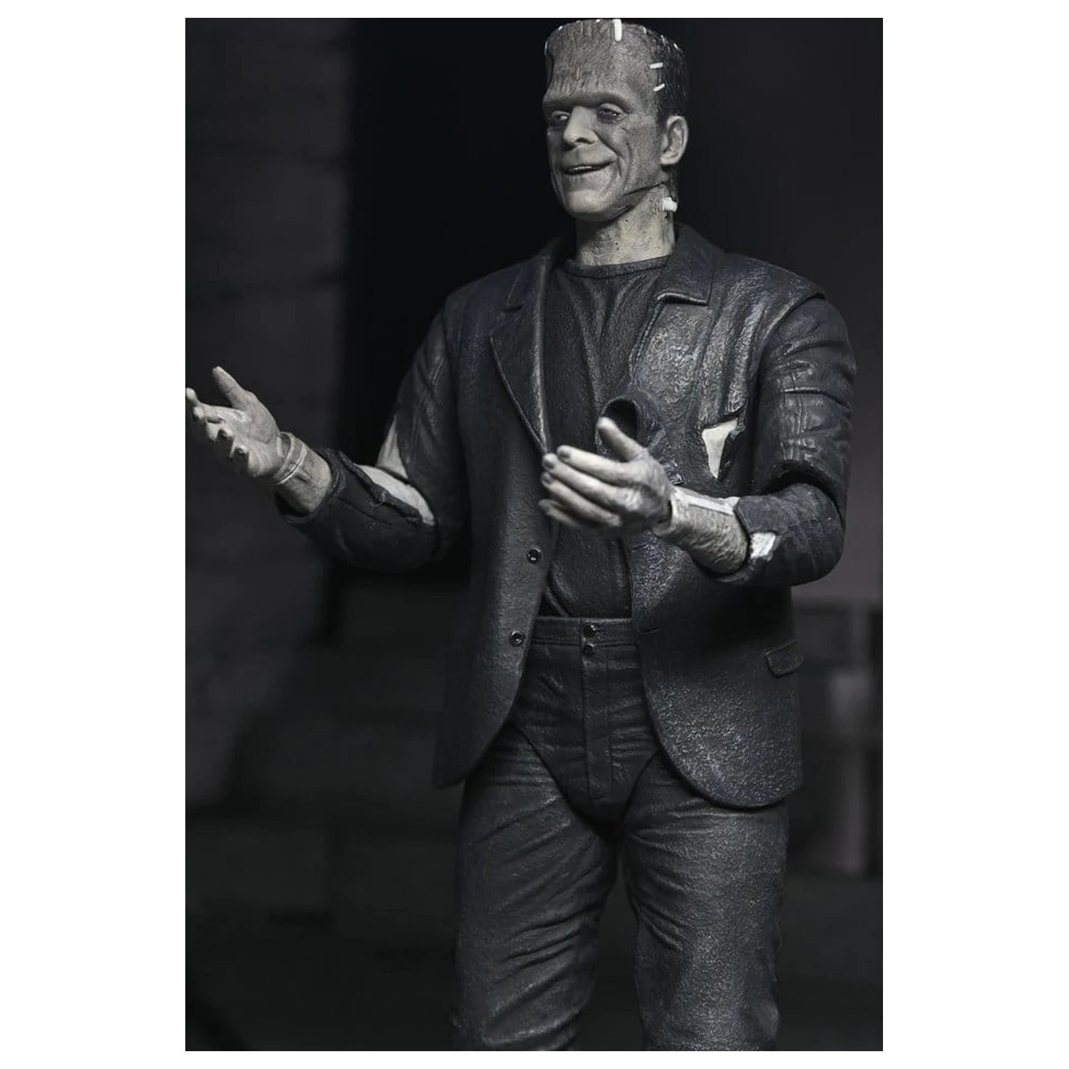 Universal Monsters 2-pak figurek Bride of Frankenstein 90th Anniversary The Monster & His Mate (B&W) 18 cm zdjęcie produktu
