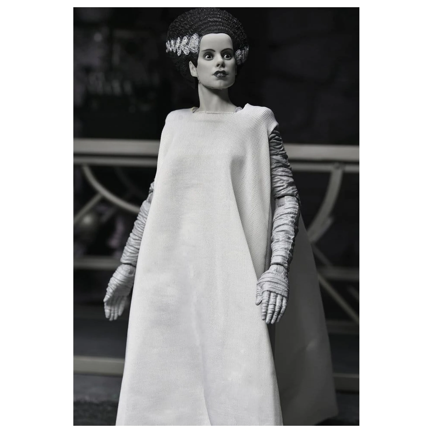 Universal Monsters 2-pak figurek Bride of Frankenstein 90th Anniversary The Monster & His Mate (B&W) 18 cm zdjęcie produktu