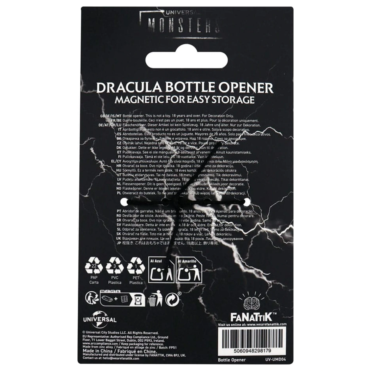 Otwieracz do butelek Universal Monsters Dracula zdjęcie produktu