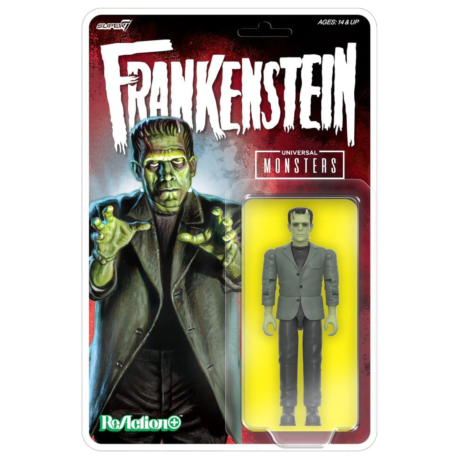 Universal Monsters ReAction+ Figurka Akcji Seria 02 Frankenstein zdjęcie produktu