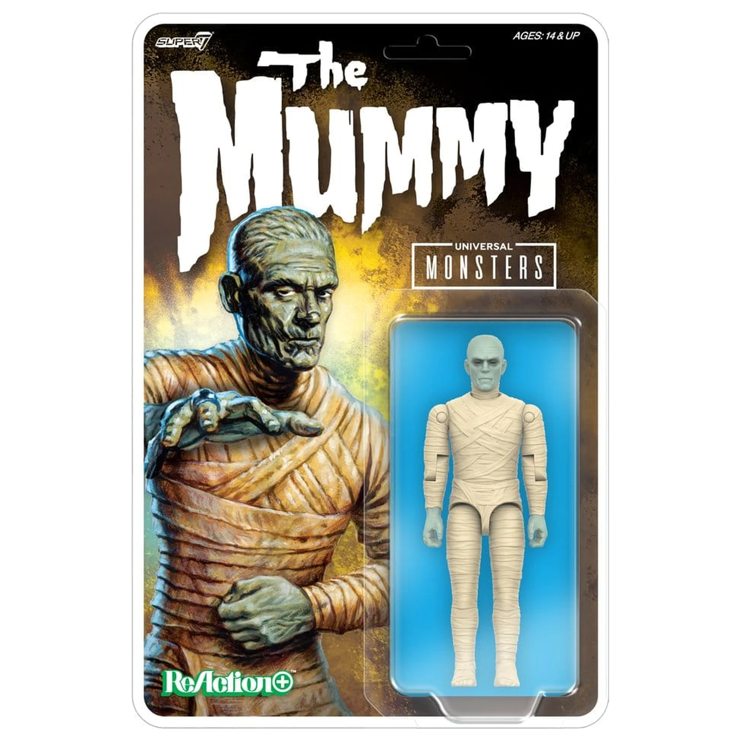 Universal Monsters ReAction+ Figurka The Mummy Fala 02 zdjęcie produktu