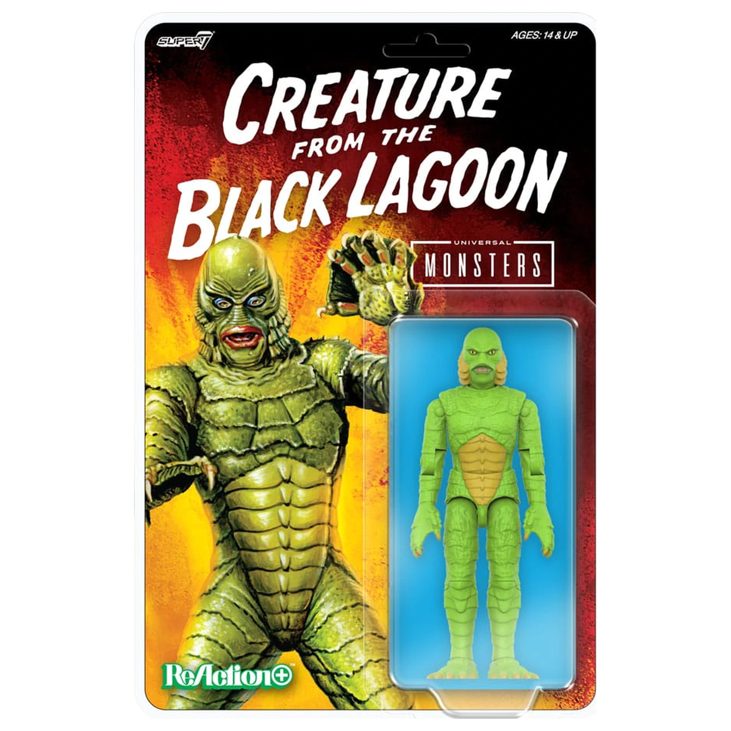 Universal Monsters ReAction+ Figurka Wave 1 Creature from the Black Lagoon 10 cm zdjęcie produktu