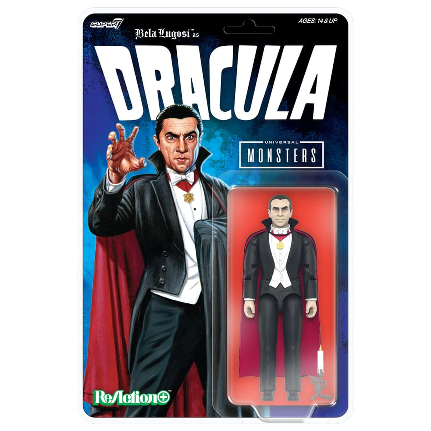 Universal Monsters ReAction+ Figurka Akcji Wave 1 Dracula 10 cm zdjęcie produktu