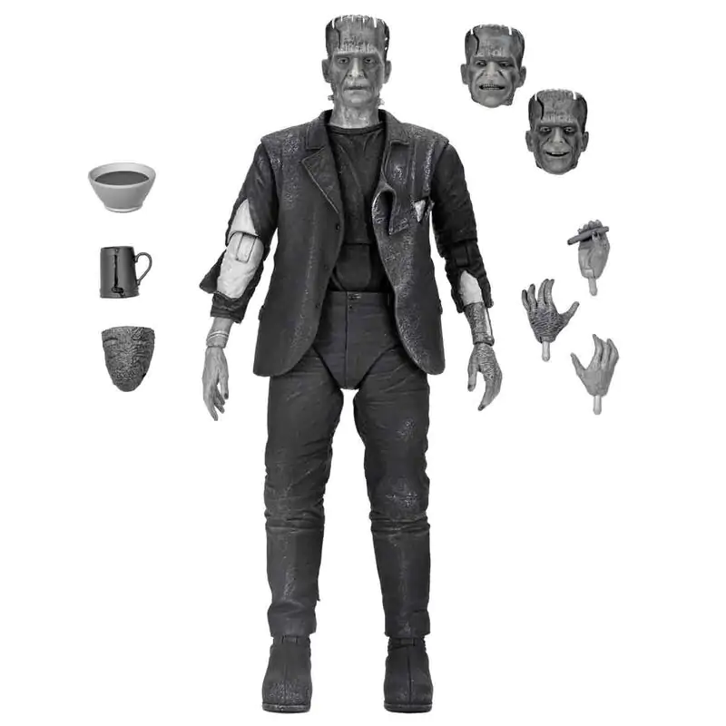 Universal Monsters Narzeczona Frankensteina Ultimate Narzeczona Potwora Frankensteina Wersja B&W. Figurka 18 cm zdjęcie produktu