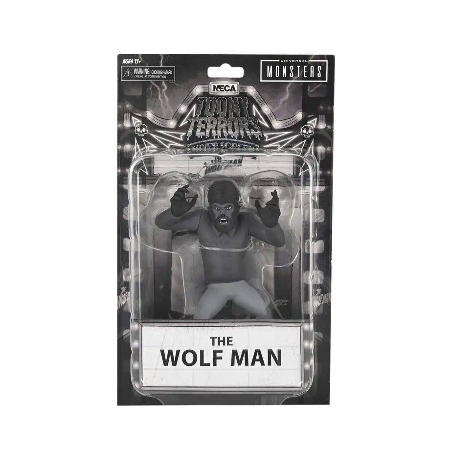 Universal Monsters Mumia Czarno-biała The Wolf Man Toony Terrors figurka 15 cm zdjęcie produktu