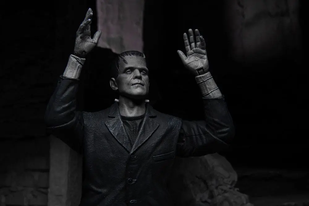 Universal Monsters Action Figure Ultimate Frankenstein's Monster (Czarno-biały) Figurka Akcji 18 cm zdjęcie produktu