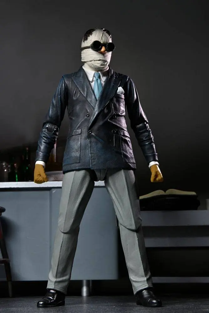 Universal Monsters Figurka Akcji Ultimate The Invisible Man 18 cm zdjęcie produktu