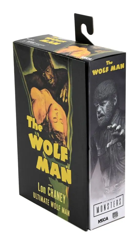 Universal Monsters Figurka Akcji Ultimate The Wolf Man (Black & White) 18 cm zdjęcie produktu