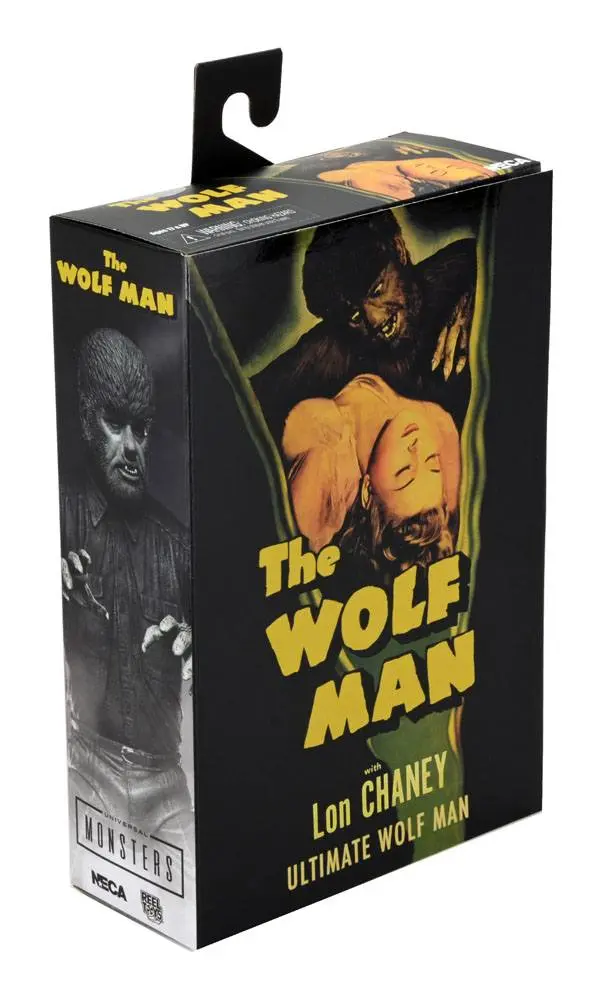 Universal Monsters Figurka Akcji Ultimate The Wolf Man (Black & White) 18 cm zdjęcie produktu