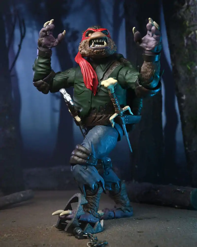 Universal Monsters x Teenage Mutant Ninja Turtles Action Figure Ultimate Raphael jako The Wolfman 18 cm Figurka Akcji zdjęcie produktu