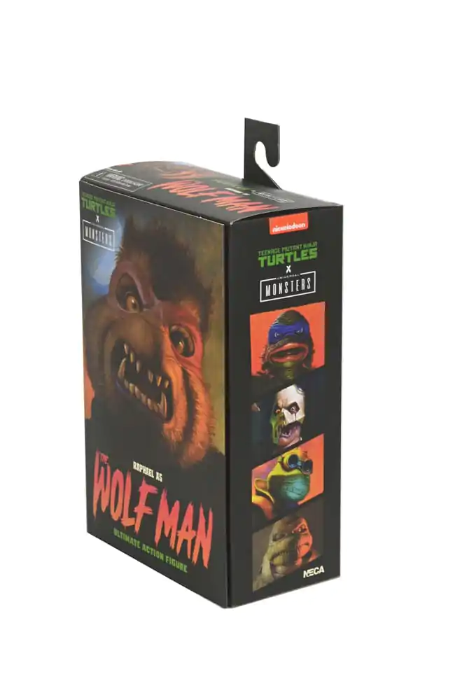 Universal Monsters x Teenage Mutant Ninja Turtles Action Figure Ultimate Raphael jako The Wolfman 18 cm Figurka Akcji zdjęcie produktu