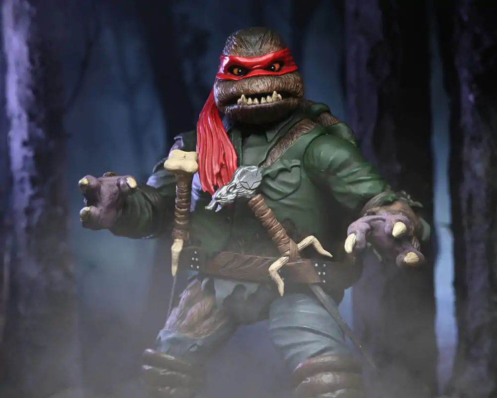 Universal Monsters x Teenage Mutant Ninja Turtles Action Figure Ultimate Raphael jako The Wolfman 18 cm Figurka Akcji zdjęcie produktu