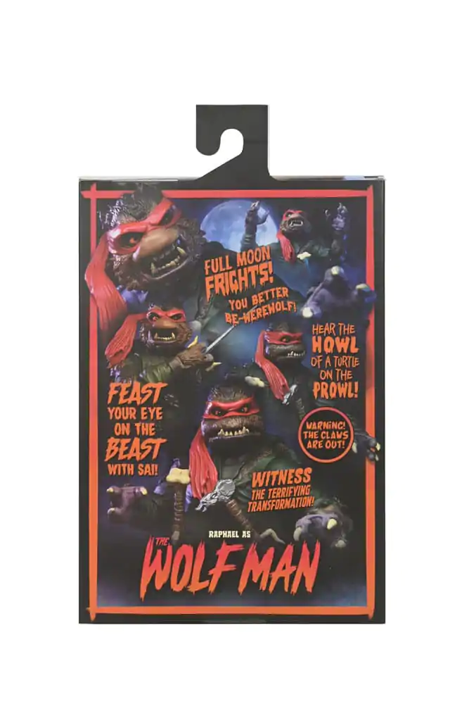 Universal Monsters x Teenage Mutant Ninja Turtles Action Figure Ultimate Raphael jako The Wolfman 18 cm Figurka Akcji zdjęcie produktu