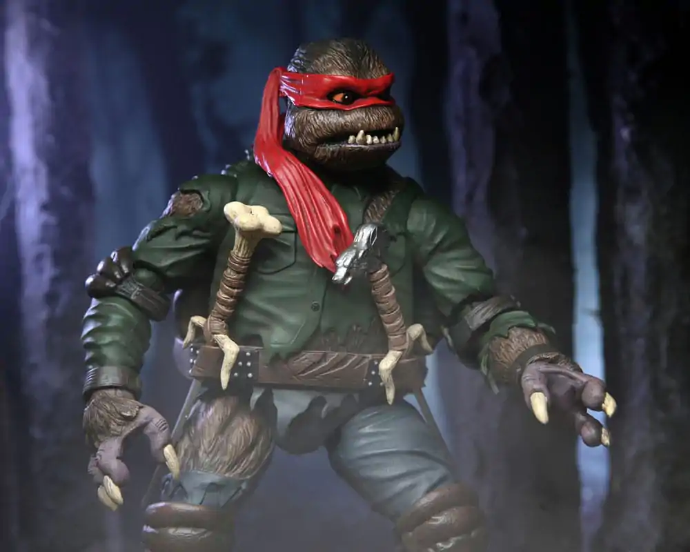 Universal Monsters x Teenage Mutant Ninja Turtles Action Figure Ultimate Raphael jako The Wolfman 18 cm Figurka Akcji zdjęcie produktu