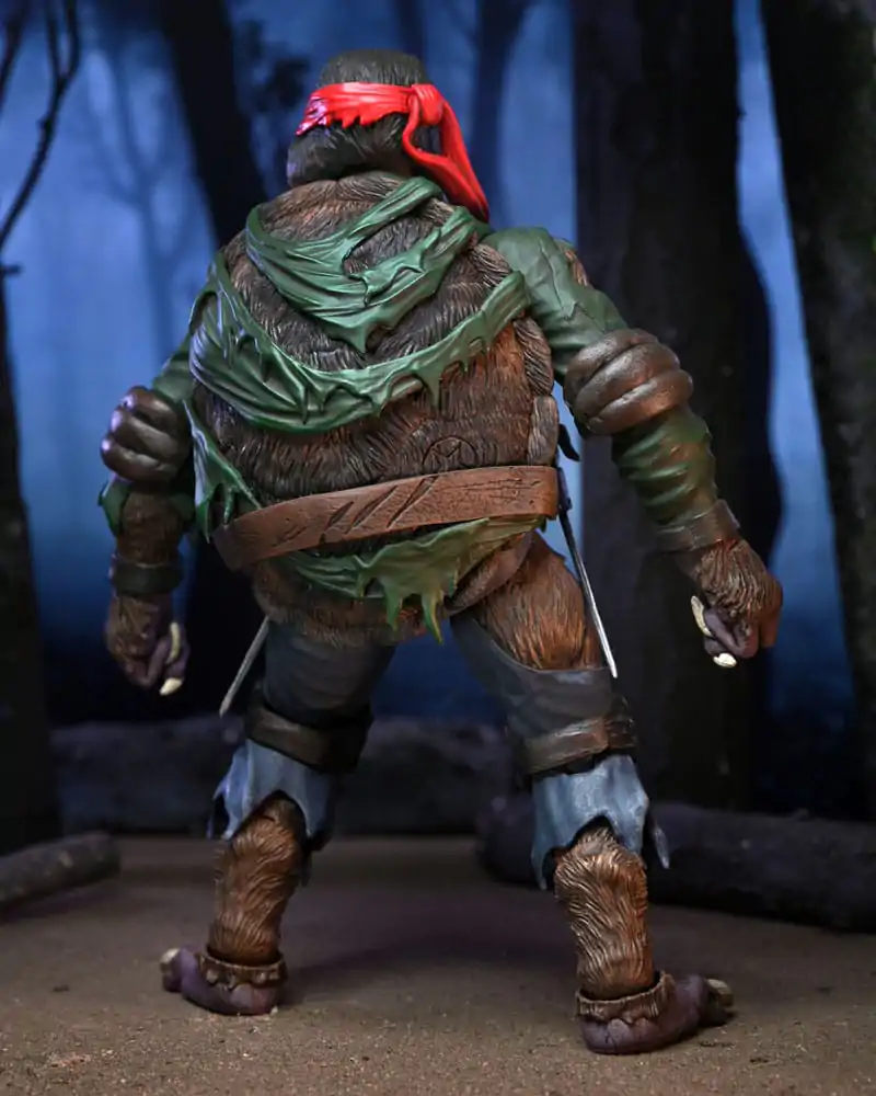 Universal Monsters x Teenage Mutant Ninja Turtles Action Figure Ultimate Raphael jako The Wolfman 18 cm Figurka Akcji zdjęcie produktu