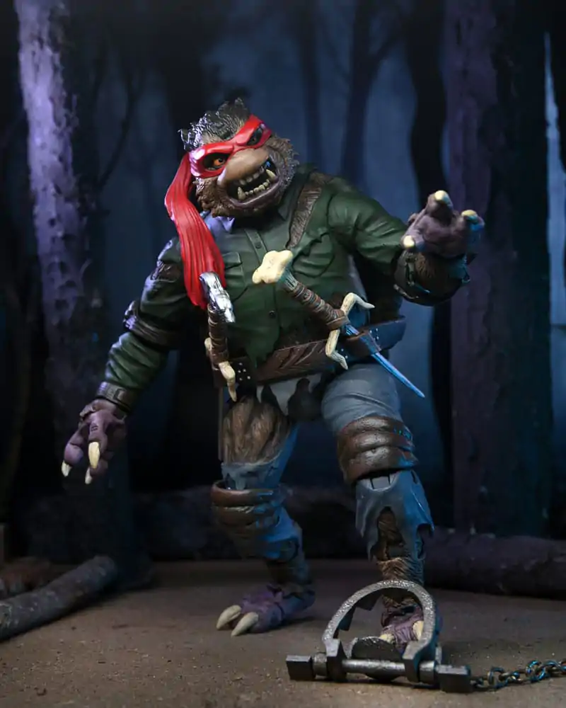 Universal Monsters x Teenage Mutant Ninja Turtles Action Figure Ultimate Raphael jako The Wolfman 18 cm Figurka Akcji zdjęcie produktu