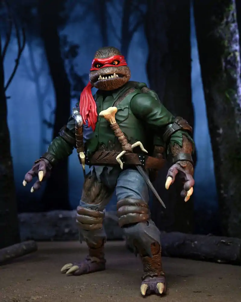 Universal Monsters x Teenage Mutant Ninja Turtles Action Figure Ultimate Raphael jako The Wolfman 18 cm Figurka Akcji zdjęcie produktu