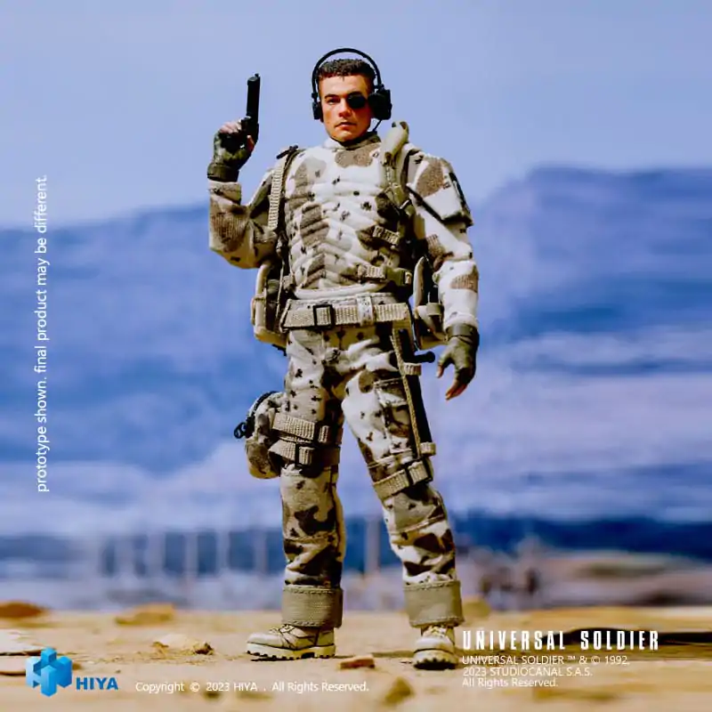 Universal Soldier Exquisite Super Series Figurka Akcji 1/12 Luc Deveraux 16 cm zdjęcie produktu