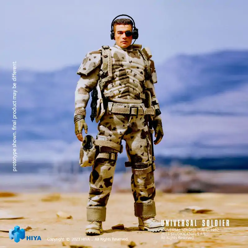 Universal Soldier Exquisite Super Series Figurka Akcji 1/12 Luc Deveraux 16 cm zdjęcie produktu