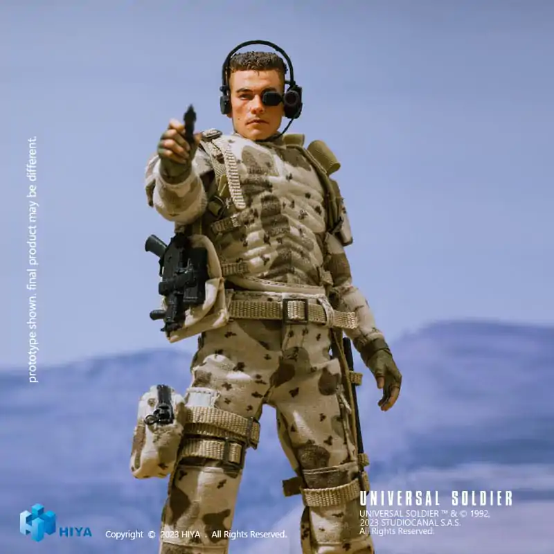 Universal Soldier Exquisite Super Series Figurka Akcji 1/12 Luc Deveraux 16 cm zdjęcie produktu