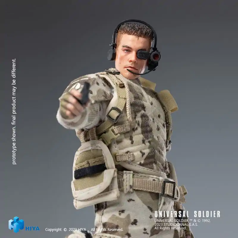 Universal Soldier Exquisite Super Series Figurka Akcji 1/12 Luc Deveraux 16 cm zdjęcie produktu