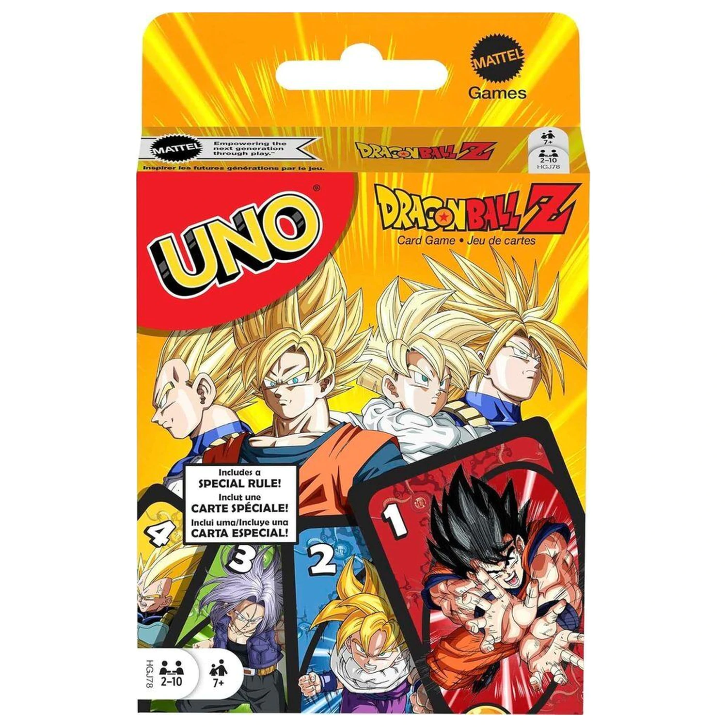 UNO Dragon Ball Z gra karciana zdjęcie produktu